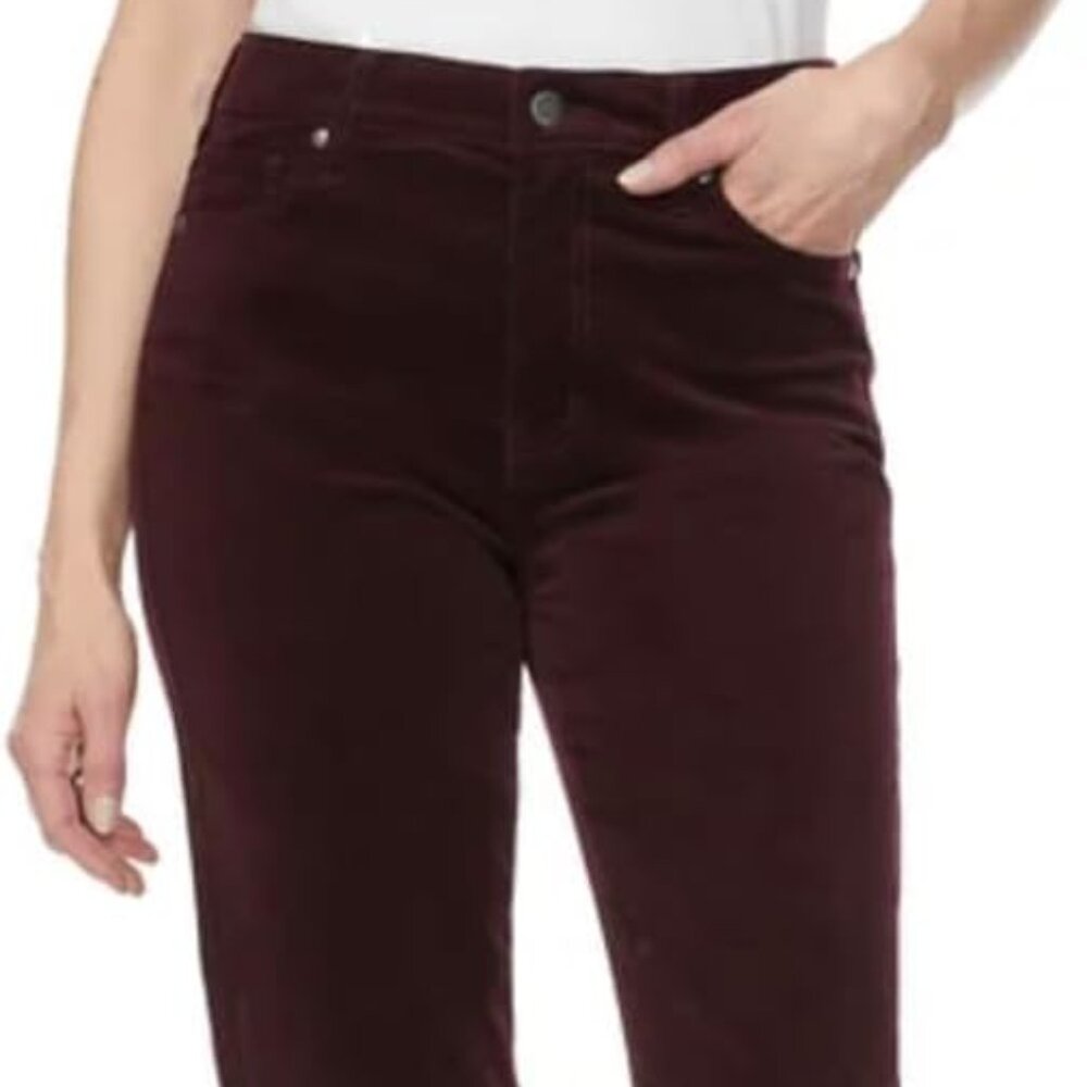Women's Mulberry Stretch Straight Leg Corduroy Pant